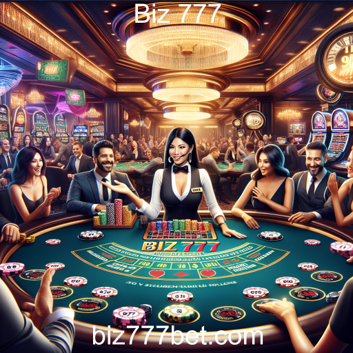 Descubra a Experiência de Jogos Ao Vivo no Biz 777